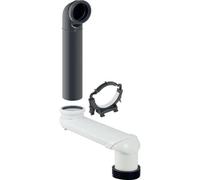 Geberit Monolith – Arche décalée 131088291 pour WC mural Ø 90 mm, grise