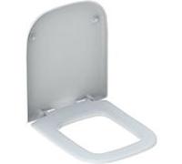 Geberit myDay WC siège 575410000 blanc , charnière en laiton chromé, avec mécanisme de fermeture amortie