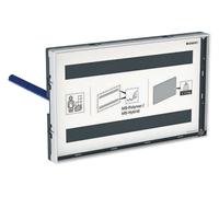 Geberit Plaque de recouvrement Omega 115088001 spécifique au client, affleurante, avec cadre