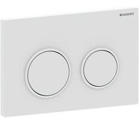 Geberit Omega20 bouton de chasse d'eau pour WC blanc 115.085.01.1