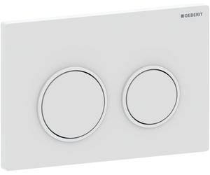 Geberit Omega20 bouton de chasse d'eau pour WC blanc 115.085.01.1