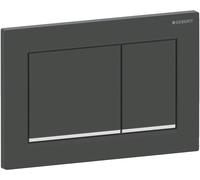 Geberit Omega20 bouton de chasse d'eau pour WC noir 115.080.14.1