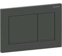 Geberit Omega20 bouton de chasse d'eau pour WC noir 115.080.16.1