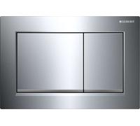 Geberit Omega20 - Plaque de déclenchement OMEGA20, chrome brillant/ chrome mat 115.080.KH.1