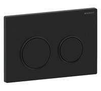 Geberit Bouton de chasse d'eau Omega20 pour WC Noir 115.085.16.1