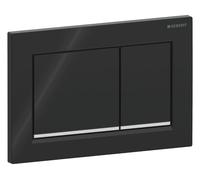 Geberit 115080KM1 Omega 30 115,080.KM.1 Rinçage en 2 volumes chromé brillant/noir