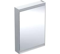 Geberit ONE armoire de toilette avec ComfortLight, 1 porte, montage en saillie, aluminium anodisé, 60x90cm, 505810001, Exécution: ButÃ©e Ã gauche - CM