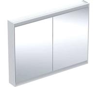 Geberit ONE - Armoire miroir avec éclairage LED, 120x90x15 cm, 2 portes, blanc 505.815.00.2
