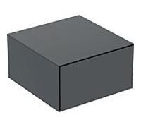 Geberit Meuble latéral ONE 505078008 45x24,5x47 cm 1 tiroir Noir mat