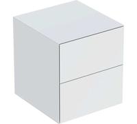 Geberit ONE armoire latérale avec deux tiroirs, 45x49,2x47cm, 505.077.00, 505077002, Couleur: blanc laqué mat - CM