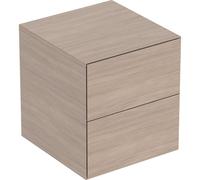 Geberit ONE - Meuble latéral 5x5x5 cm avec tiroirs, chêne 505.077.00.5