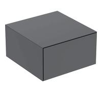 Geberit ONE armoire latérale avec un tiroir, 45x24,5x47cm, 505.078.00, 505.078.00.3, Couleur: laque de lave matte