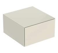 Geberit ONE armoire latérale avec un tiroir, 45x24,5x47cm, 505.078.00, 505078004, Couleur: laquÃ© gris sable brillant - CM
