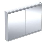 Geberit ONE - Armoire miroir avec éclairage LED, 120x90x15 cm, 2 portes, blanc 505.815.00.2