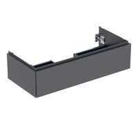 Geberit ONE armoire sous lavabo, 1 tiroir, 103,6x26,6x47cm, 505.074.00.3, Couleur: laque de lave matte