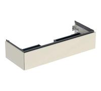 Geberit ONE armoire sous lavabo, 1 tiroir, 118.4x26,6x47cm, 505.075.00.4, Couleur: laquÃ© gris sable brillant