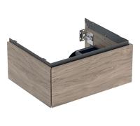 Geberit ONE armoire sous lavabo, 1 tiroir, 592x266x470mm, 505.071.00.6, Couleur: Structure en bois de noyer hickory / mélamine