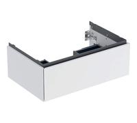 Geberit Meuble sous-vasque ONE 1 tiroir 74 x 26,6 x 47 cm Blanc laqué mat 505072002