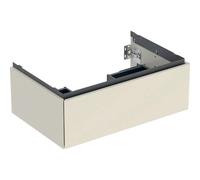 Geberit ONE armoire sous lavabo, 1 tiroir, 74x26,6x47cm, 505.072.00.4, Couleur: laquÃ© gris sable brillant