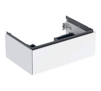 Geberit ONE armoire sous lavabo, 1 tiroir, 74x26,6x47cm, 505072001, Couleur: laqué blanc brillant - CM
