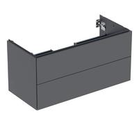 Geberit Armoire sous-lavabo ONE 505.264.00.3 103,6×50,4×47 cm 2 tiroirs laque lave mat