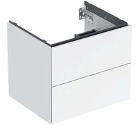 Geberit ONE armoire sous lavabo, 2 tiroirs, 59,2x50,4x47cm, 505261001, Couleur: laqué blanc brillant - CM