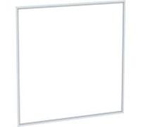 Geberit Cadre de finition ONE pour armoire de toilette 75 cm encastré blanc/aluminium 505.842.00