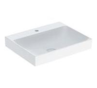 Geberit One lavabo 60x48 cm rectangulaire de meuble blanc brillant 505.020.01.1