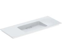 Geberit One lavabo 75x48 cm rectangulaire de meuble blanc brillant 505.003.00.1