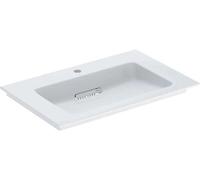 Geberit One lavabo 75x48 cm rectangulaire de meuble blanc brillant 505.004.00.1