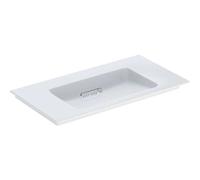 Geberit - Meuble-lavabo ONE 90x48x13 cm - KeraTect blanc - Sans trou robinet sortie horizontale
