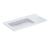 Geberit One lavabo 90x48 cm rectangulaire de meuble blanc brillant 505.008.00.1