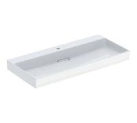Geberit ONE lavabo sortie horizontale, 105x14,2x48cm, 505046001, Exécution: trou de robinetterie au centre - CM