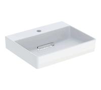 Geberit ONE lavabo sortie horizontale, 50x14,2x41cm, 505019001, Exécution: trou de robinetterie au centre - CM