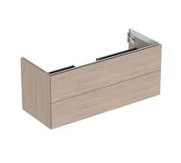 Geberit ONE - Meuble chêne 118x50x47 cm, 2 tiroirs, chêne 505.265.00.5
