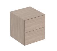 Geberit ONE - Meuble latéral 5x5x5 cm avec tiroirs, chêne 505.077.00.5