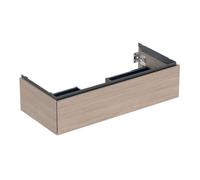 Geberit ONE - Meuble lavabo 104x27x47 cm, 1 tiroir, chêne 505.074.00.5