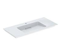 Lavabo meuble Geberit ONE sortie horiz 105x48cm 1TR STP KeraTect Blc brill - GEBERIT 505.015.00.1