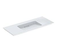 Lavabo meuble Geberit ONE sortie horiz 120x48cm STR STP KeraTect Blc brill - GEBERIT 505.016.00.1