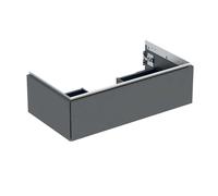 Geberit ONE - Meuble lavabo 89x27x47 cm, 1 tiroir, lave 505.073.00.3