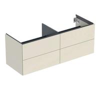 Geberit ONE, meuble sous-lavabo à poser, 4 tiroirs, 133,2x50,4x47cm, 505.266.00.4