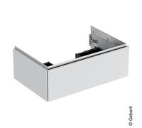 Geberit One meuble sous-vasque 505072002 74 x 50,4 x 47 cm, blanc / laqué mat, tiroirs 2000