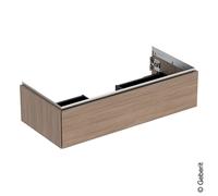 Geberit Armoire sous lavabo ONE 1 tiroir 103,6x26,6x47 cm Chêne/mélamine 505.074.00.5