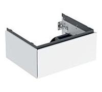 Geberit – Meuble sous lavabo ONE 59 x 27 x 47 cm, 1 tiroir, blanc brillant 505.071.00.1