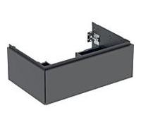 Geberit One meuble sous-vasque 505072003 74 x 50,4 x 47 cm, lave/laqué mat, tiroirs 2000