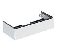 Geberit Meuble sous-vasque ONE 505074002, 1 tiroir, blanc laqué mat, 103,6×26,6×47 cm