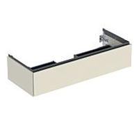 Geberit ONE armoire sous lavabo, 1 tiroir, 118.4x26,6x47cm, 505075004, Couleur: laquÃ© gris sable brillant - CM