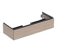 Geberit ONE armoire sous lavabo, 1 tiroir, 118.4x26,6x47cm, 505075005, Couleur: ChÃªne / mÃ©lamine structure bois - CM