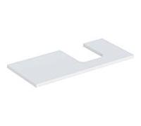 Geberit One plan de lavabo 505314002 105 x 3 x 47 cm, blanc / laqué mat, découpe à droite