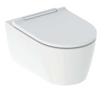 Geberit One mur à laver WC 500202011 avec siège WC , blanc / chromé brillant, KeraTect